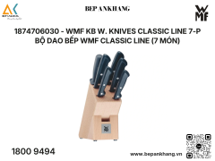 1874706030 -WMF KB W. KNIVES CLASSIC LINE 7-P - Bộ dao bếp WMF CLASSIC LINE (7 món)